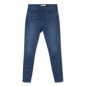 MADEWELL Women’s 10” High-Rise Skinny Medium Wash Jeans Size 27